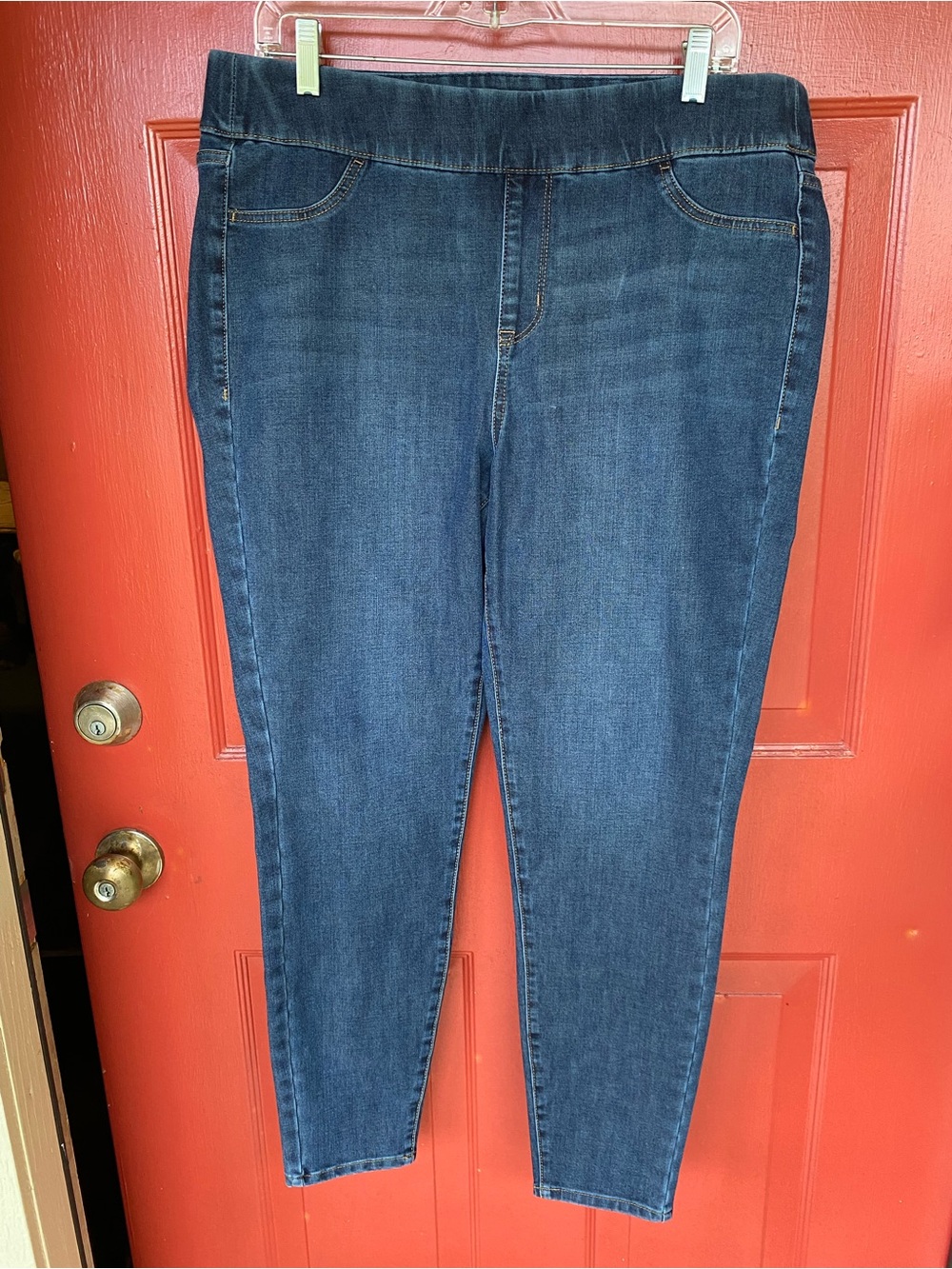Lane Bryant Dark Blue Stretch Jeggings